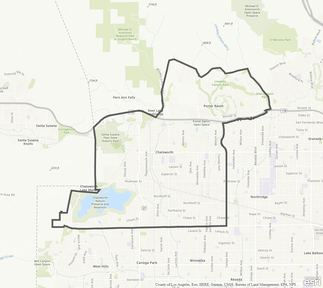 Community Plan Boundary Map