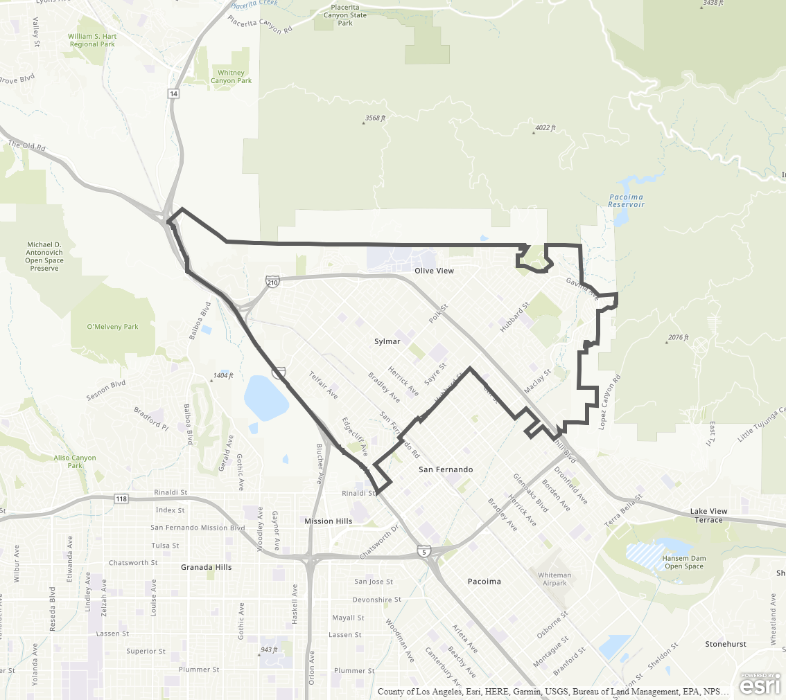 Community Plan Boundary Map