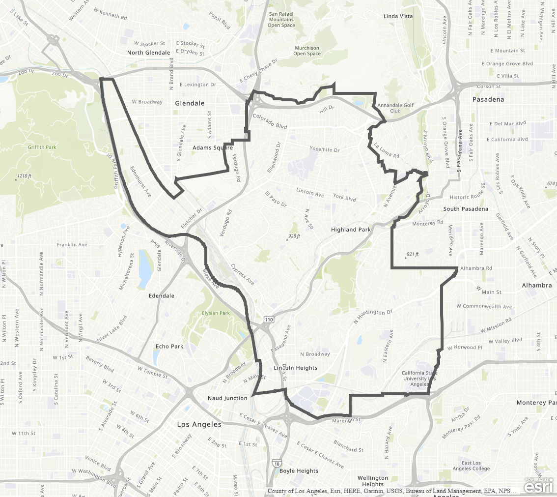 Community Plan Boundary Map