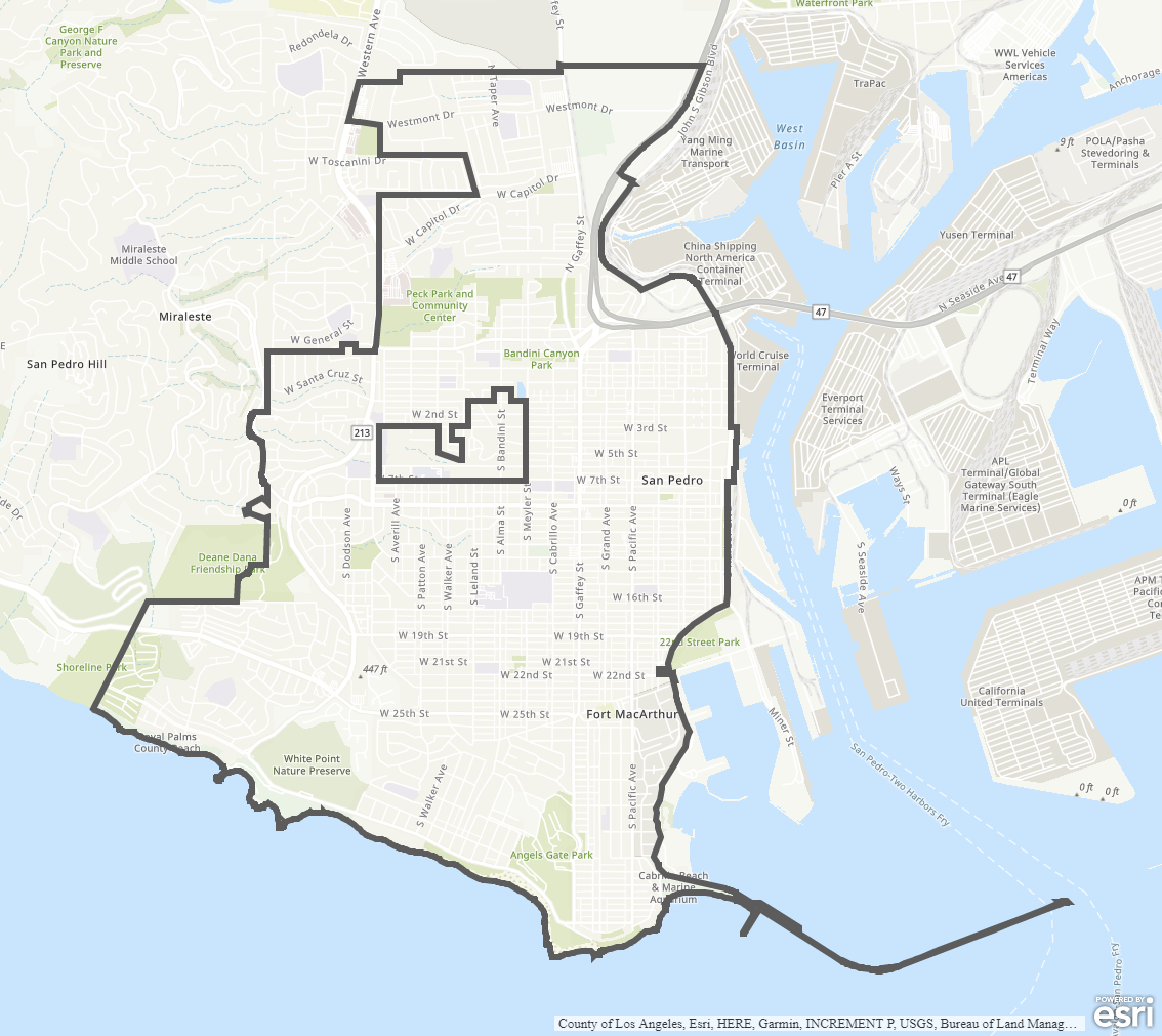 Community Plan Boundary Map