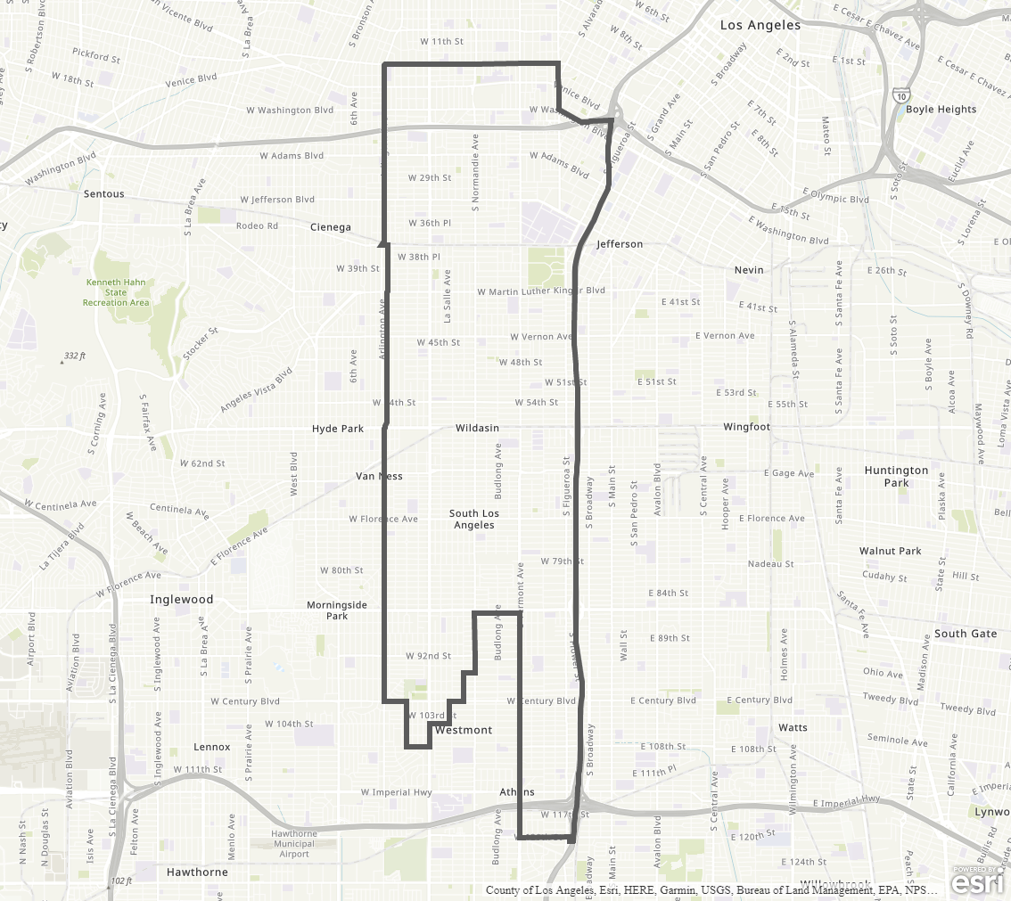 Community Plan Boundary Map