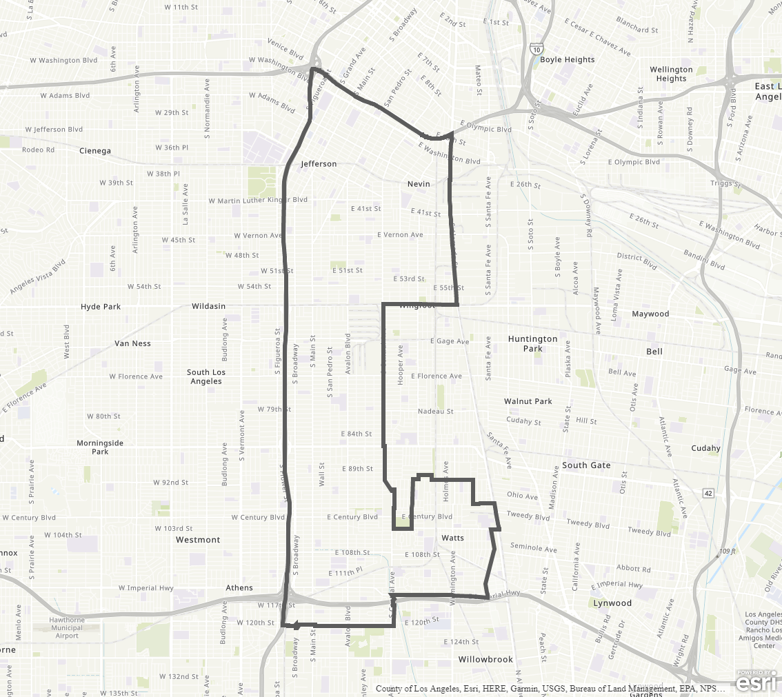 Community Plan Boundary Map