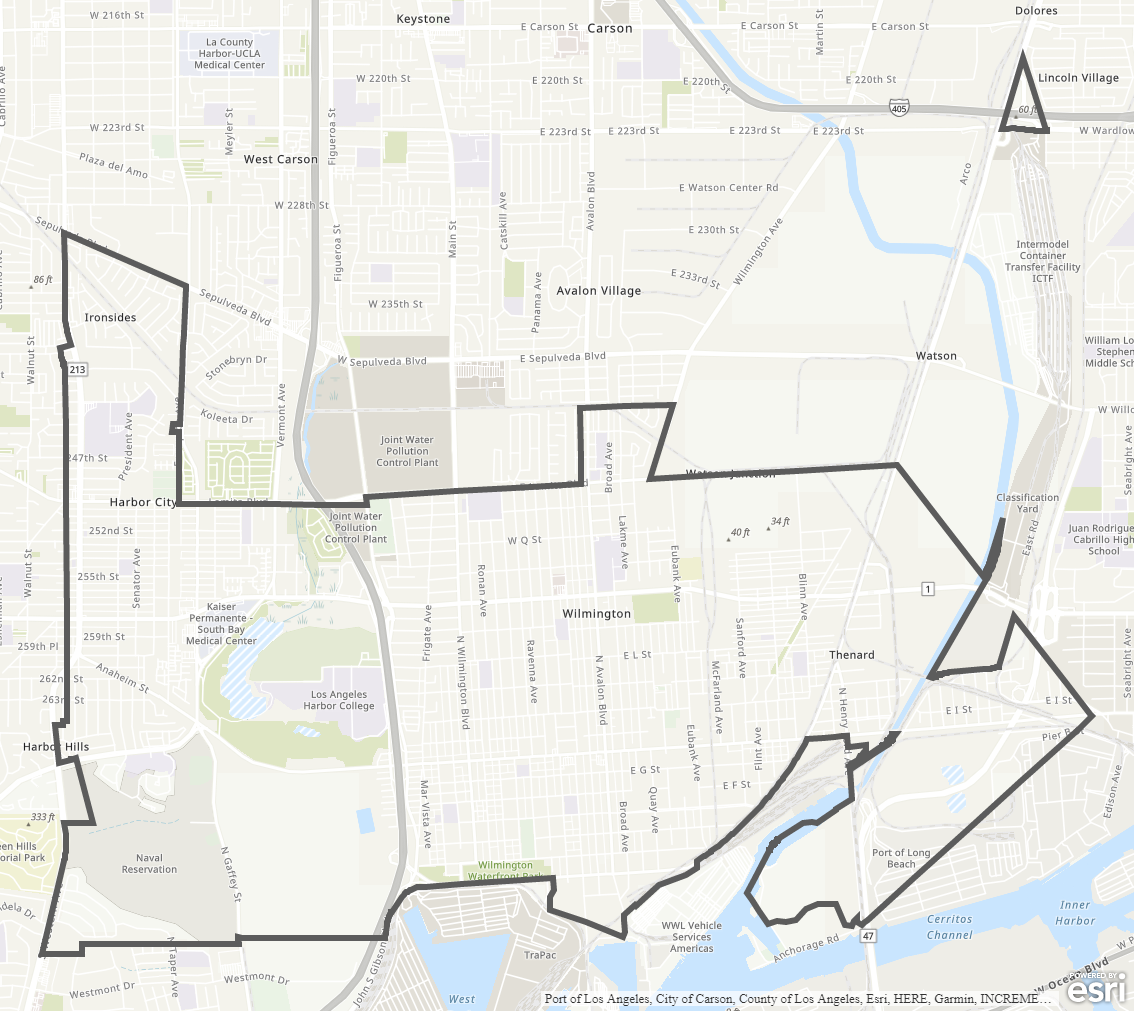 Community Plan Boundary Map