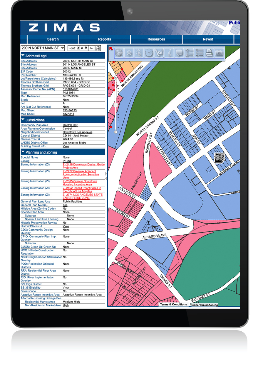 zoning search