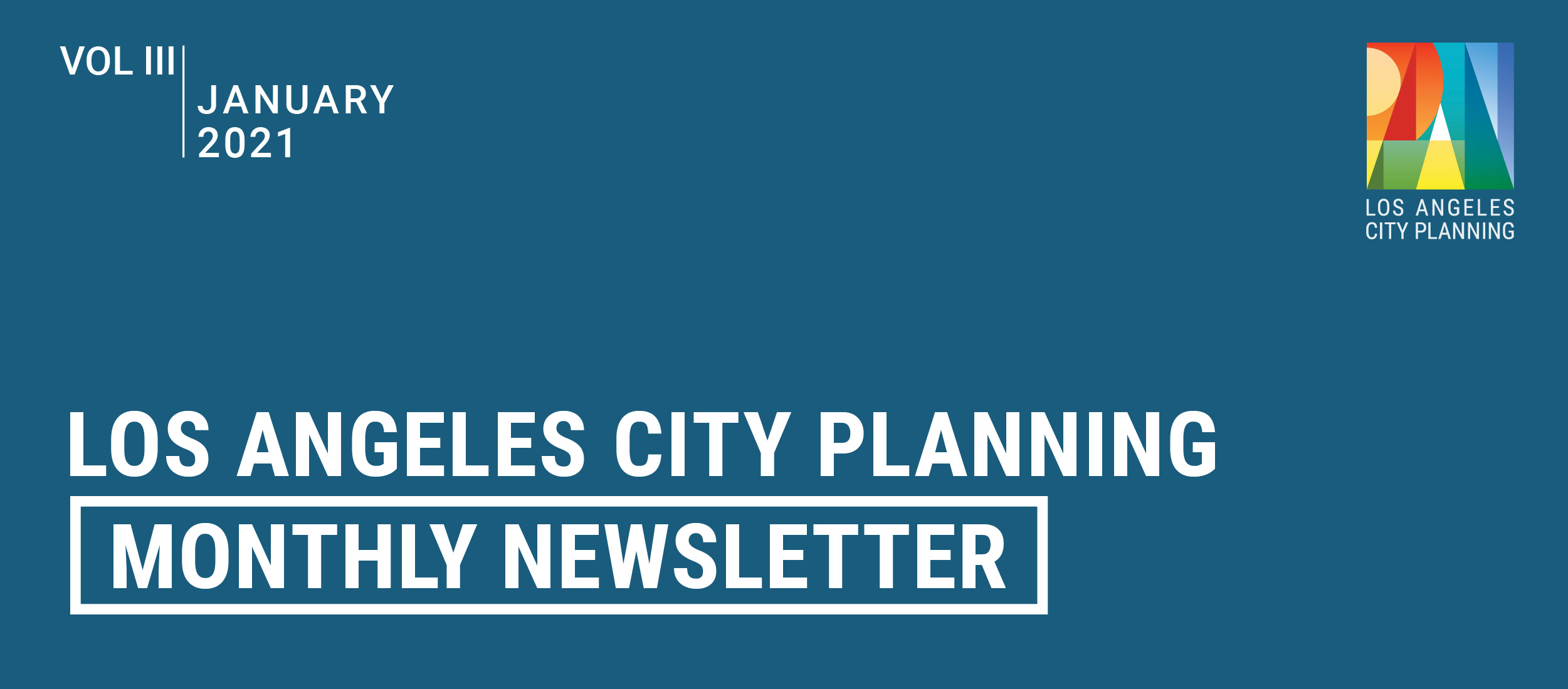Monthly Newsletter - January 2021