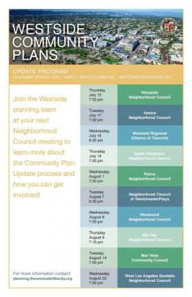 flyer-Neighborhood Council Roadshow (July - August 2018)